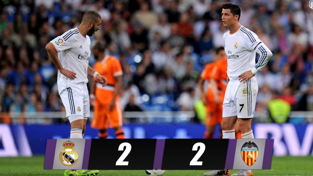 Real Madrid 2-2 Valencia 2014 Highlights