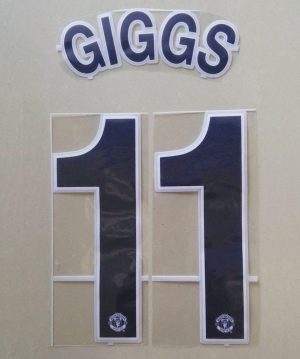 Manchester United 10/11 #11 GIGGS UEFA Chaimpons League AwayKit Printing