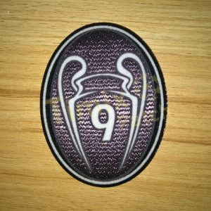 UEFA Champions League 9 Times Trophy Patch / Badge 2013-2014