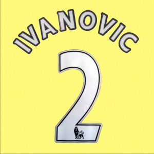New EPL 2012-13 Chelsea Third 2# IVANOVIC Away Football Shirts Name Number Set