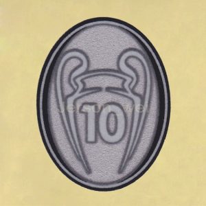 Real Madrid UEFA Champions League 10 Times Trophy Patch / TOPPA Badge 2013-2014