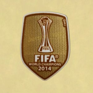 FIFA CLUB WORLD CUP 2014 REAL MADRID CHAMPIONS MORROCO PATCH RONALDO