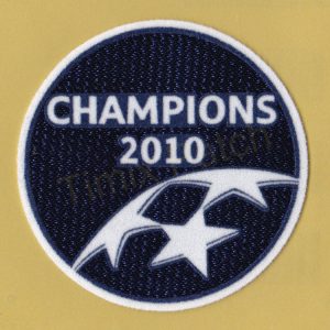 UEFA Champions League Winner 2009-2010 Inter Milan Sleeve Soccer Patch / Badge