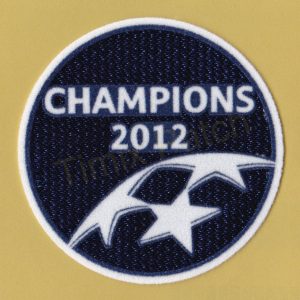 UEFA Champions League Winner 2011-2012 Barcelona Sleeve Soccer Patch / Badges