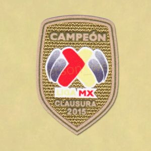 CLUB AGUILAS AMERICA CAMPEON CLAUSUR CLAUSURA 2015 LIGA MX Soccer Patch / Badges