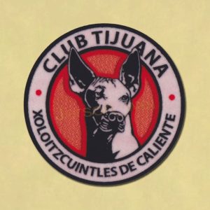 TIJUANA XOLOS Iron-On Soccer Patch / Flock Badges