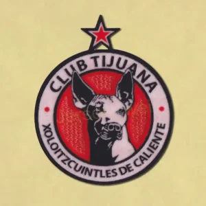 BRAND NEW CLUB TIJUANA XOLOS Iron-On Soccer Patch / Flock Badges
