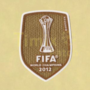Corinthians Fifa World Champions 2012 Soccer Patch / HOME jersey Badges