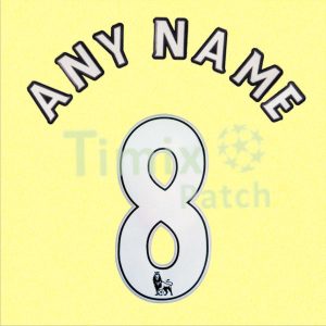 Lextra Any Name Any Number Premier League Home kit Football Printing Sets