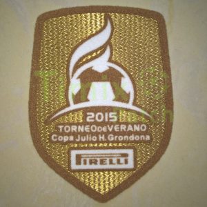 Pirelli 2015 Summer Tournaments torneo de verano Copa Julio H Grondona cup Patch