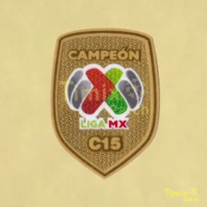 Club Santos Laguna PARCHE LIGA MX Campeon C15 Jersey Soccer Patch/ Clausura 2015 Badges