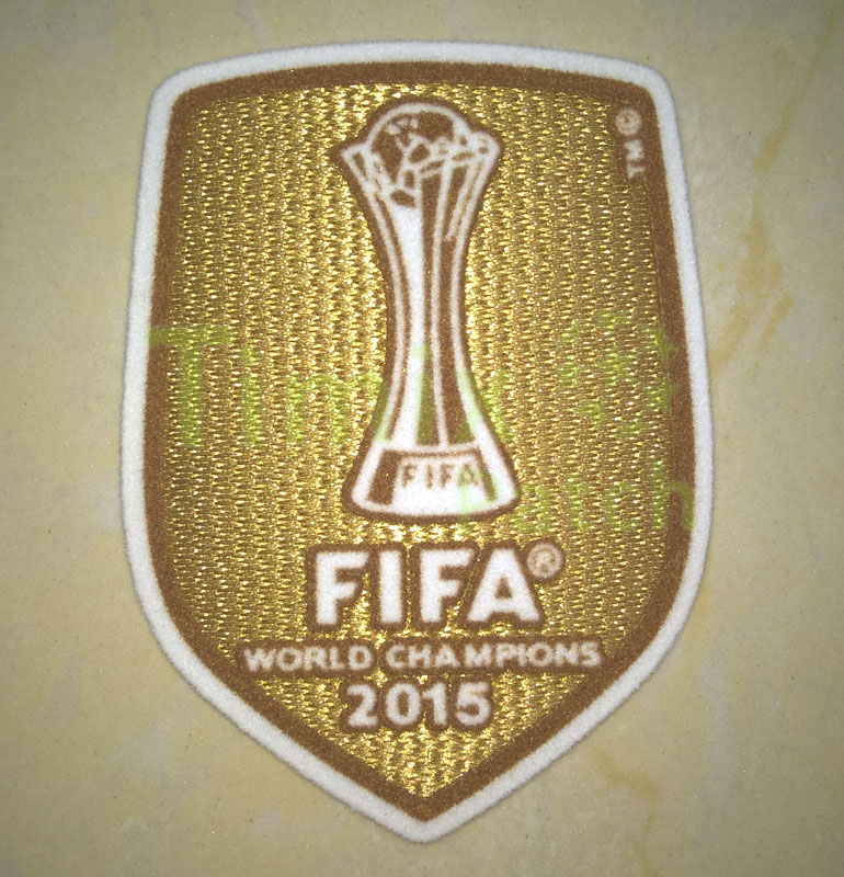 2015 FIFA UEFA CHAMPIONS LEAGUE BARCELONA PATCH BADGE PARCHE - Timix Patch
