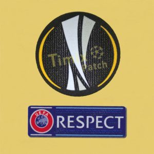 UEFA Europa League 2015 + Respect Sleeve Soccer Patch / Velvet Badge