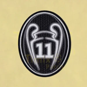 Real Madrid 2016 UEFA Champions League 11 Times Trophy Patch / TOPPA Badge