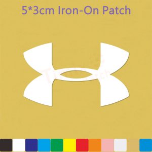Under Armour Iron-On Sports LOGO DIY T-Shirt Heat Transfer PU Sticker