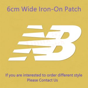 New Balance Iron-On Sports LOGO DIY T-Shirt Heat Transfer PU Sticker