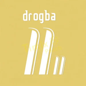 Didier Drogba 11 Ivory Coast Home World Cup 2006 Name Number Set Nameset Kit Print Sticker