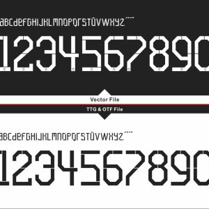 Paris Saint-Germain PSG 2021-22 Third Kit Font & Vector