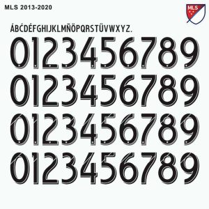 MLS 2013-20 Kit Font & Vector