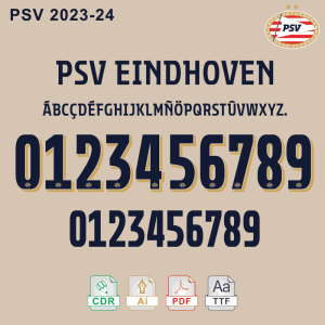 PSV 2023-24 Font