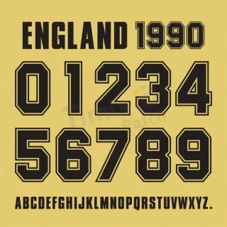 England 1990 Font