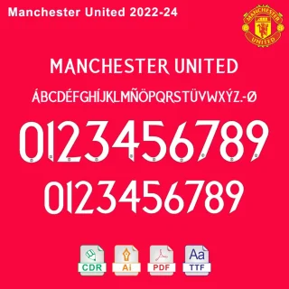 Manchester United 2023-24 Font Download