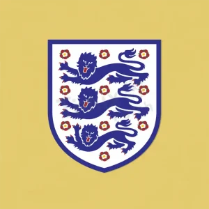 England Team Iron-On Sticker